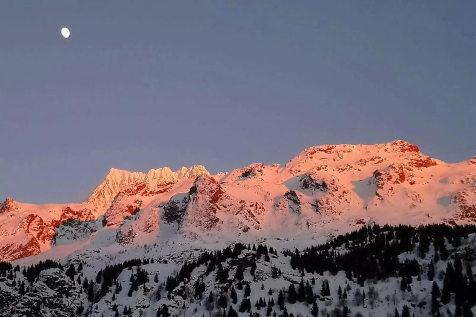 Les Epinettes 4-Gebied winter 20km