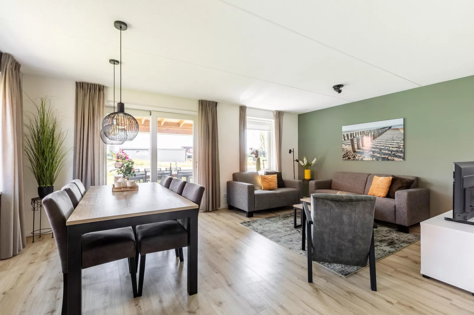 De Pluvier Huis Nr 38-Woonkamer