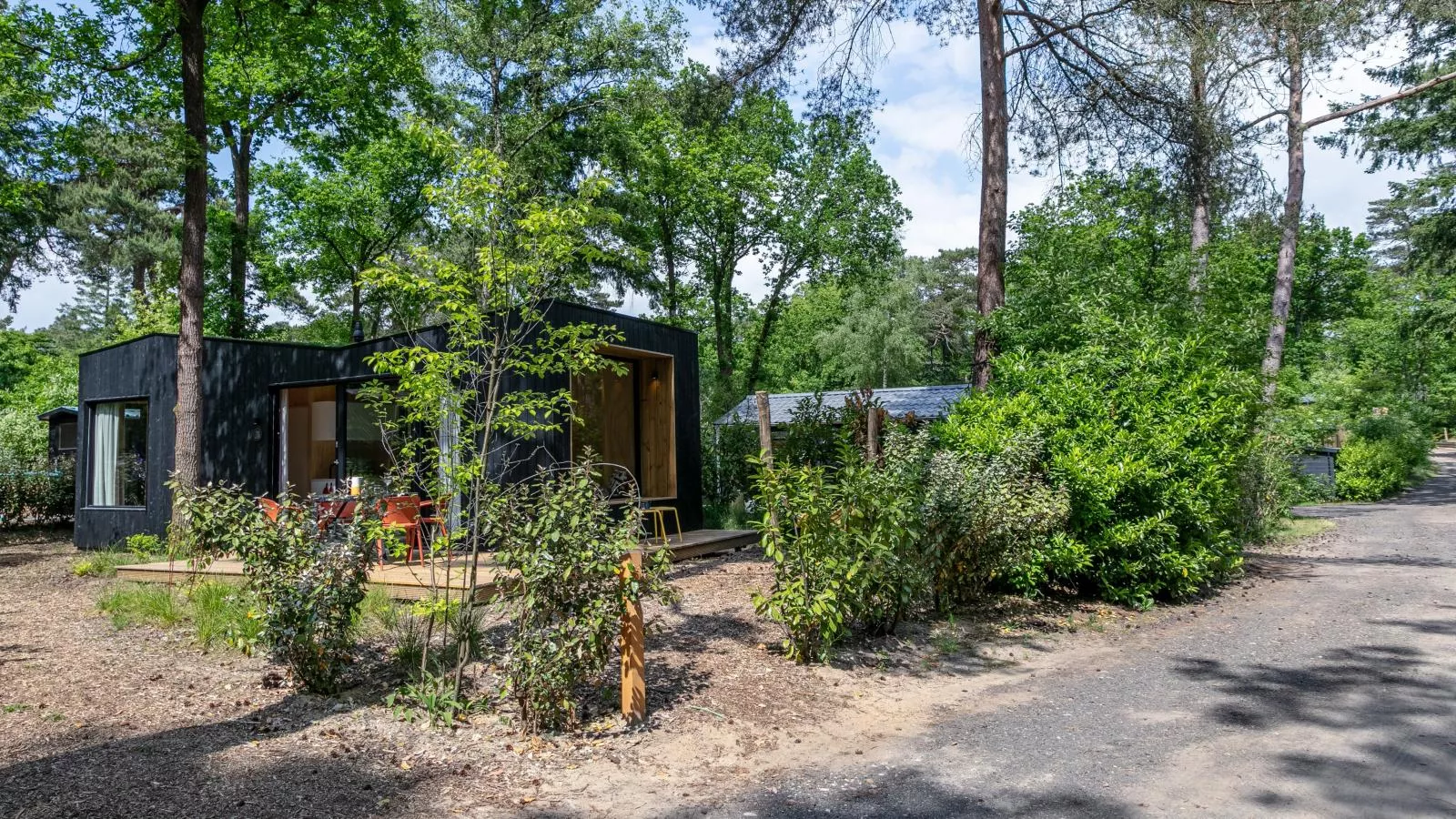 TED Tiny House-Buitenkant zomer