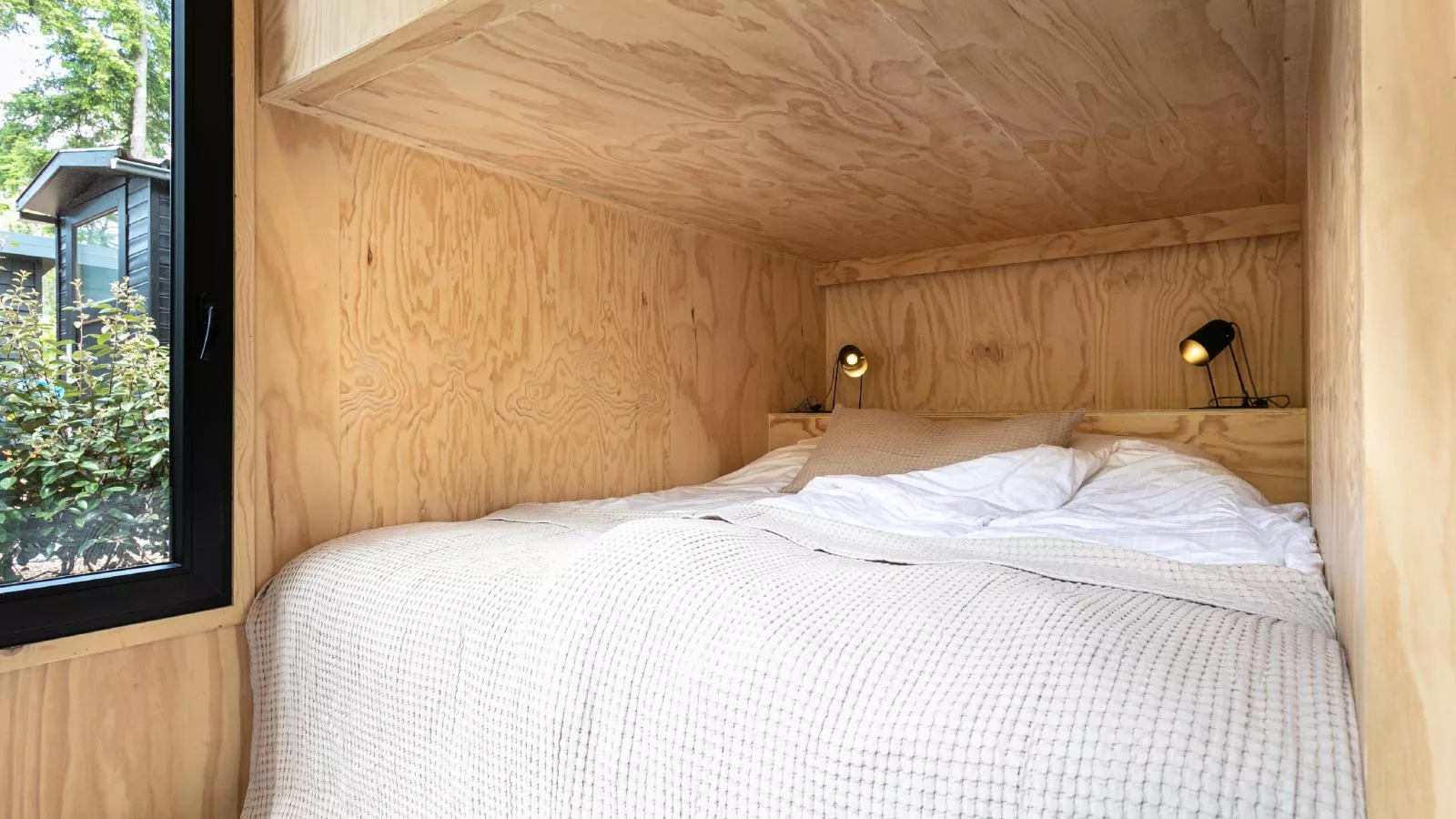 TED Tiny House-Slaapkamer