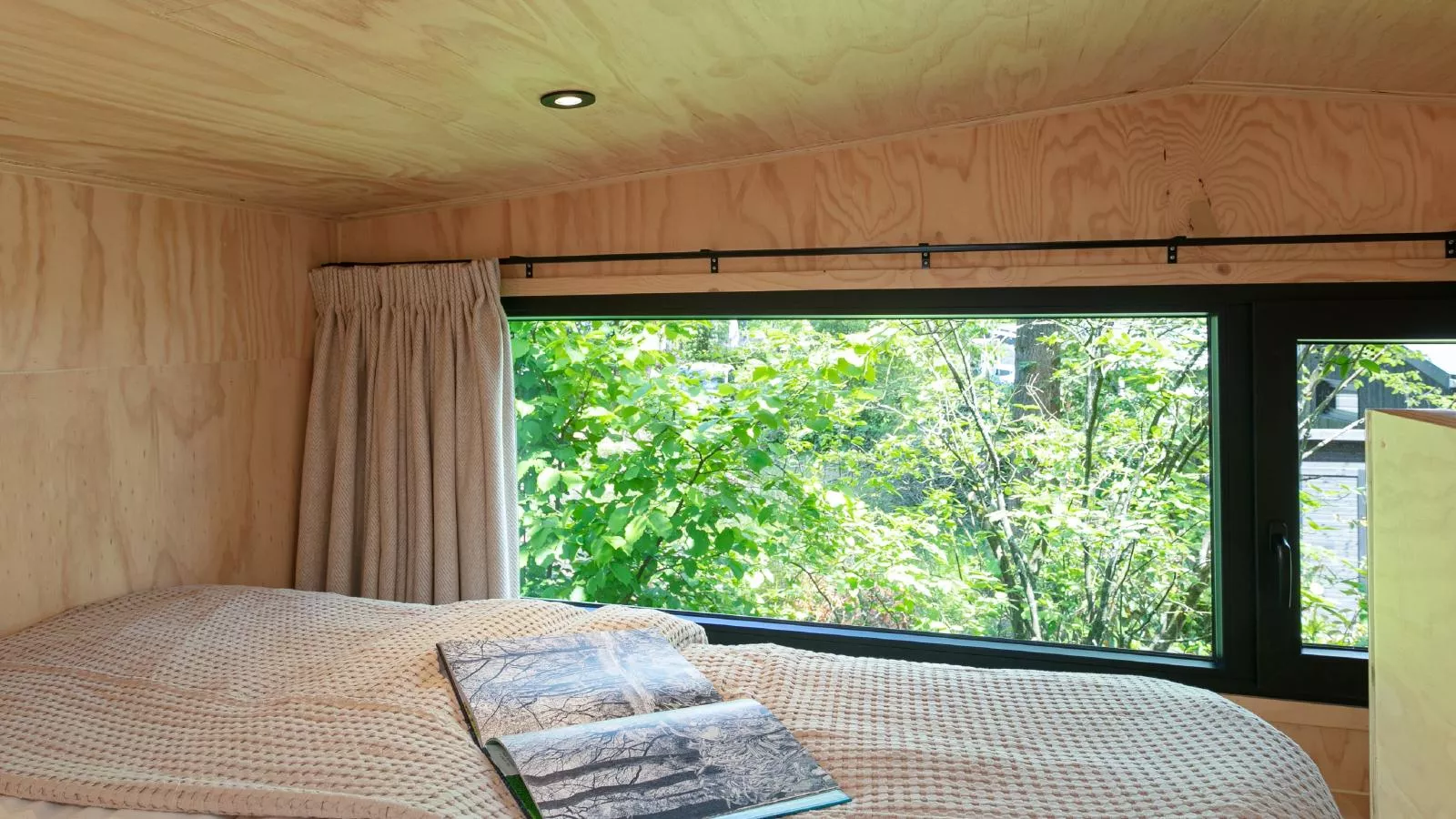 TED Tiny House-Slaapkamer