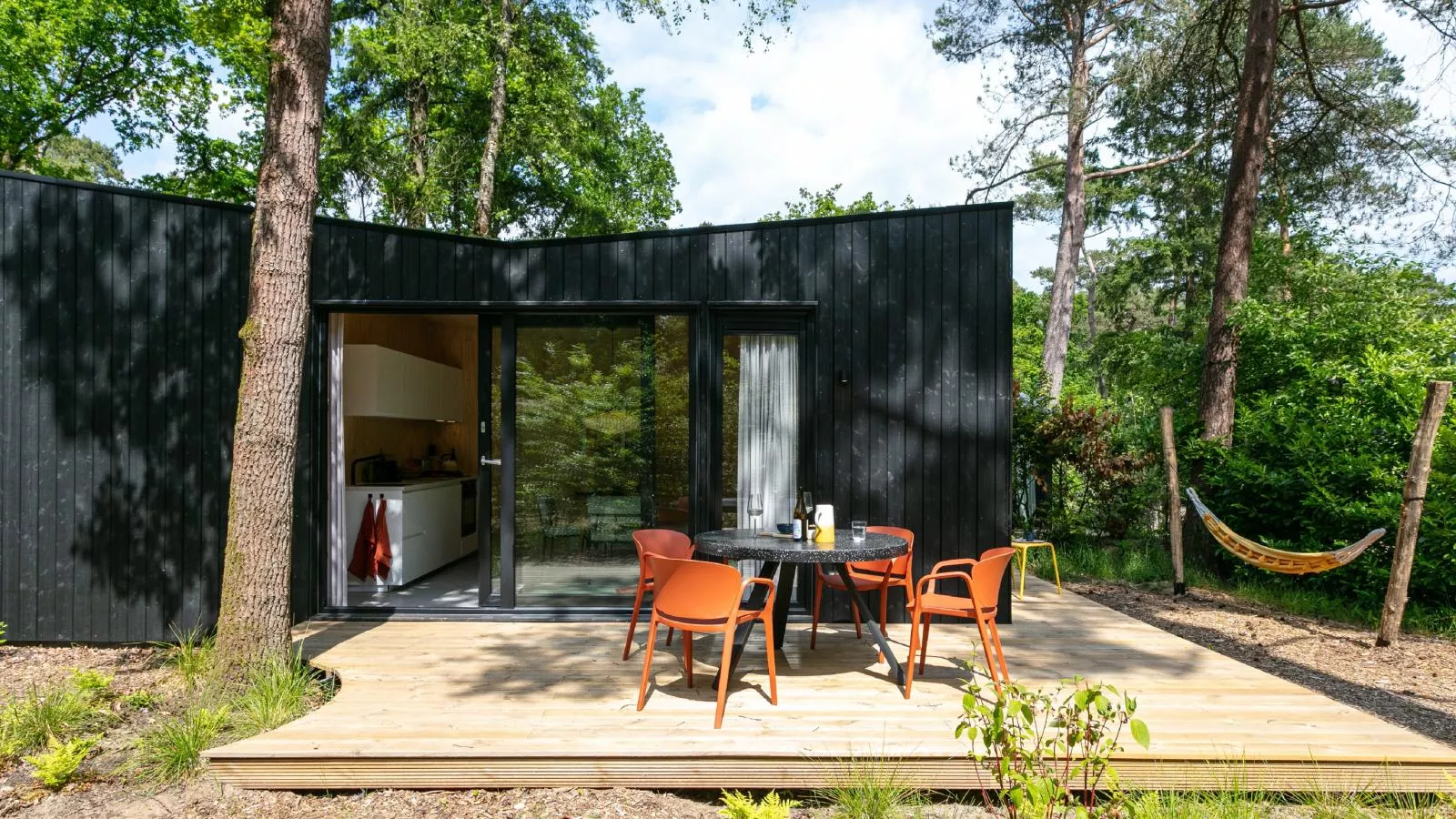 TED Tiny House-Terrasbalkon