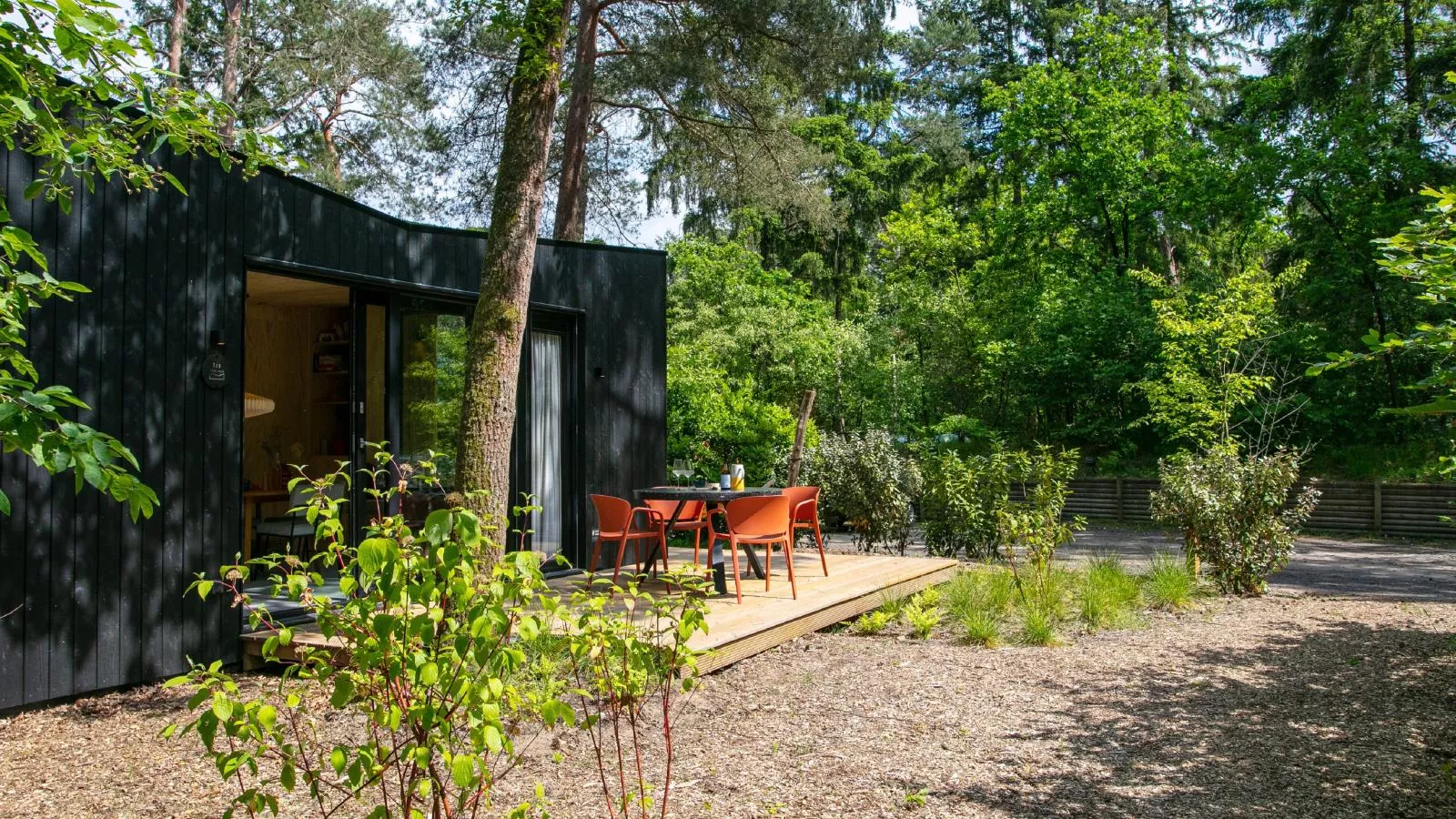 TED Tiny House-Tuinen zomer