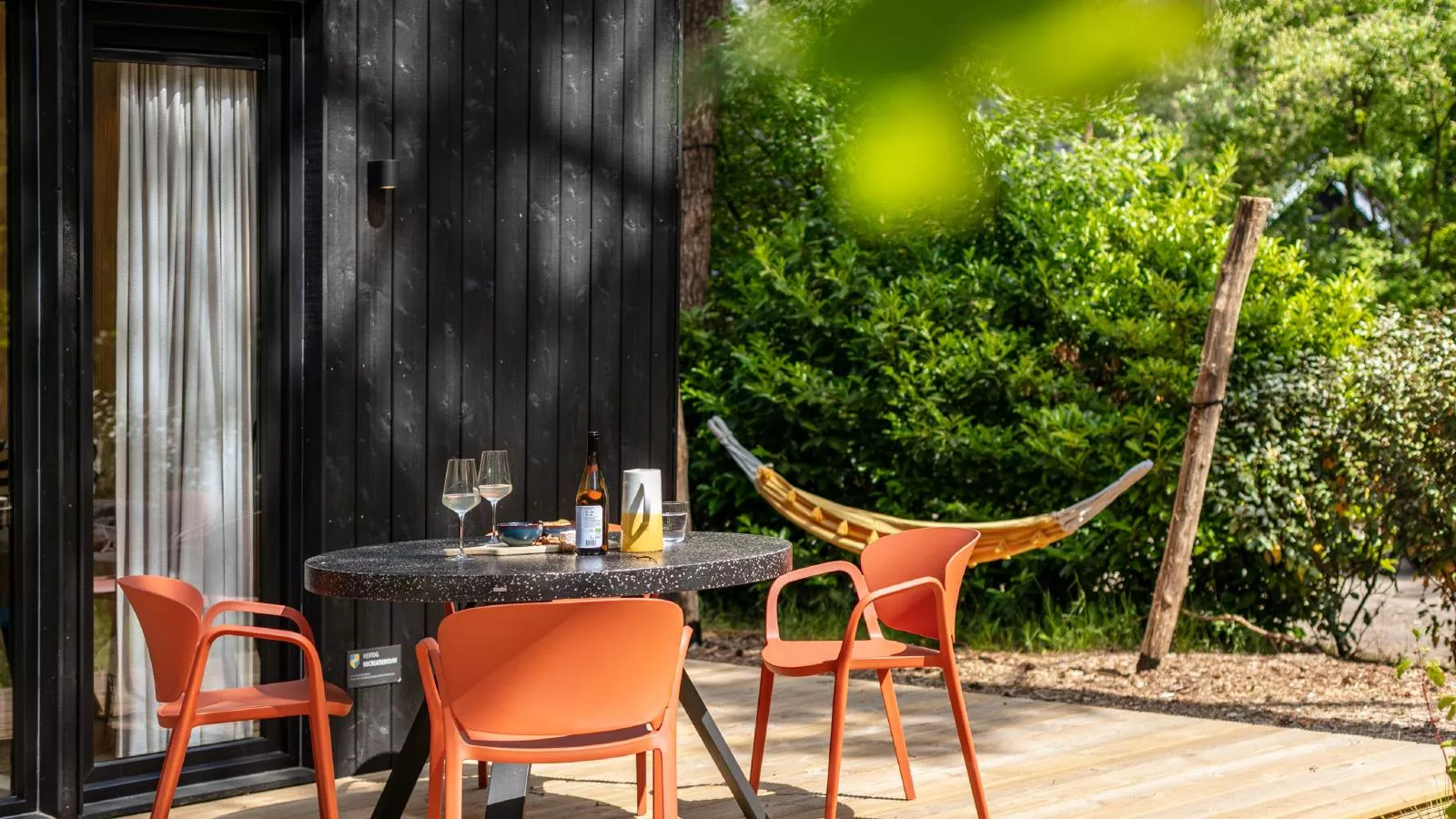 TED Tiny House-Terrasbalkon