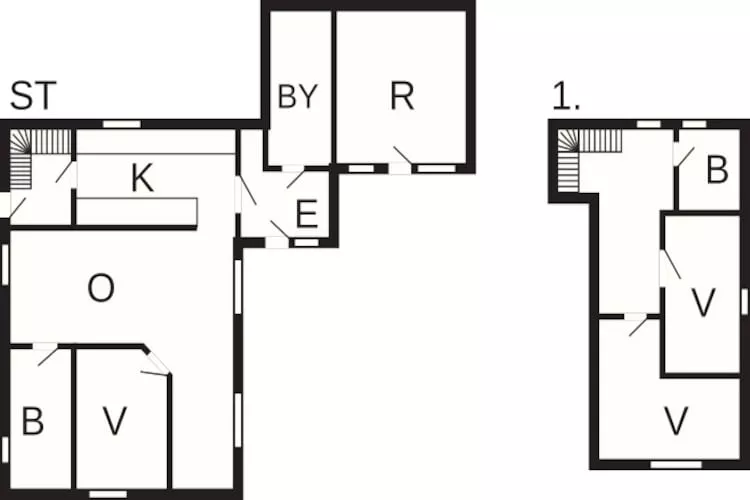 6 persoons vakantie huis in Hadsund-By Traum-Plattegrond