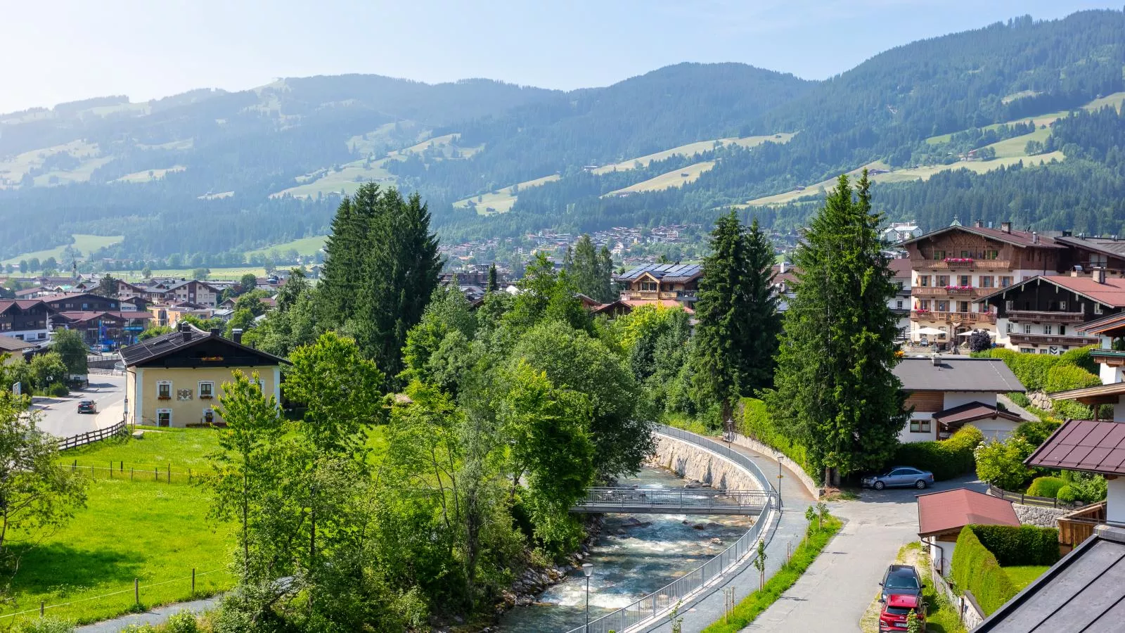 Gaisbergblick-Uitzicht zomer