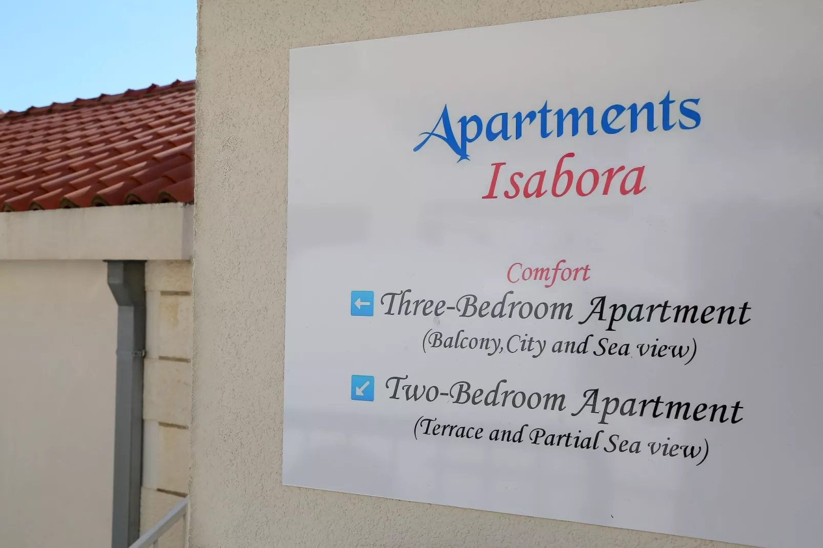 Apartments Isabora - Two-Bedroom Apartment with Terrace and Partial Sea View (Nea)-Buitenlucht