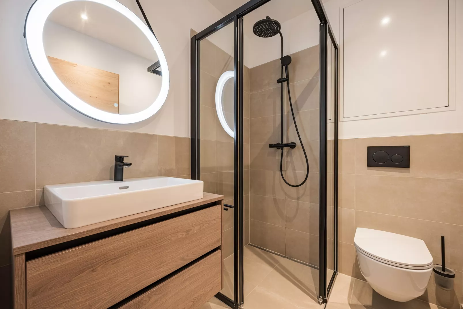 Appartements Gipfelglück 2-Badkamer