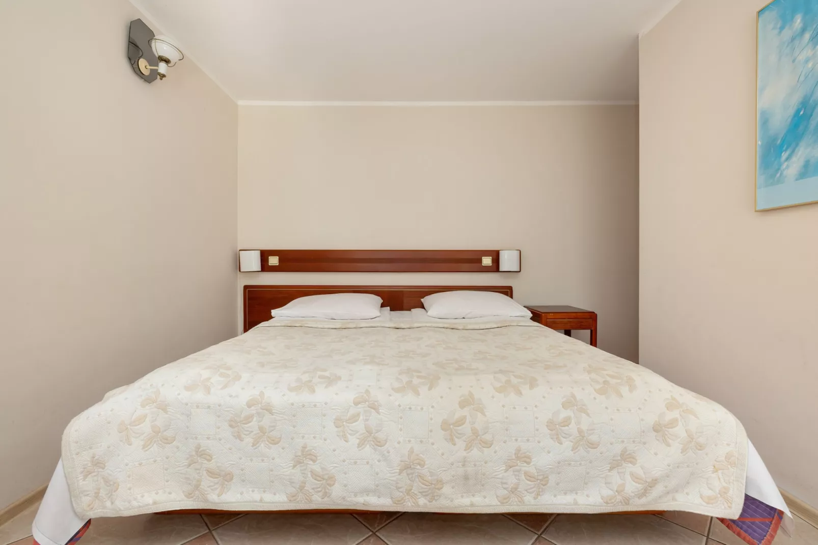 Studio wakacyjne nr 8 dla 2 osób ze śniadaniami Rewal - Slaapkamer