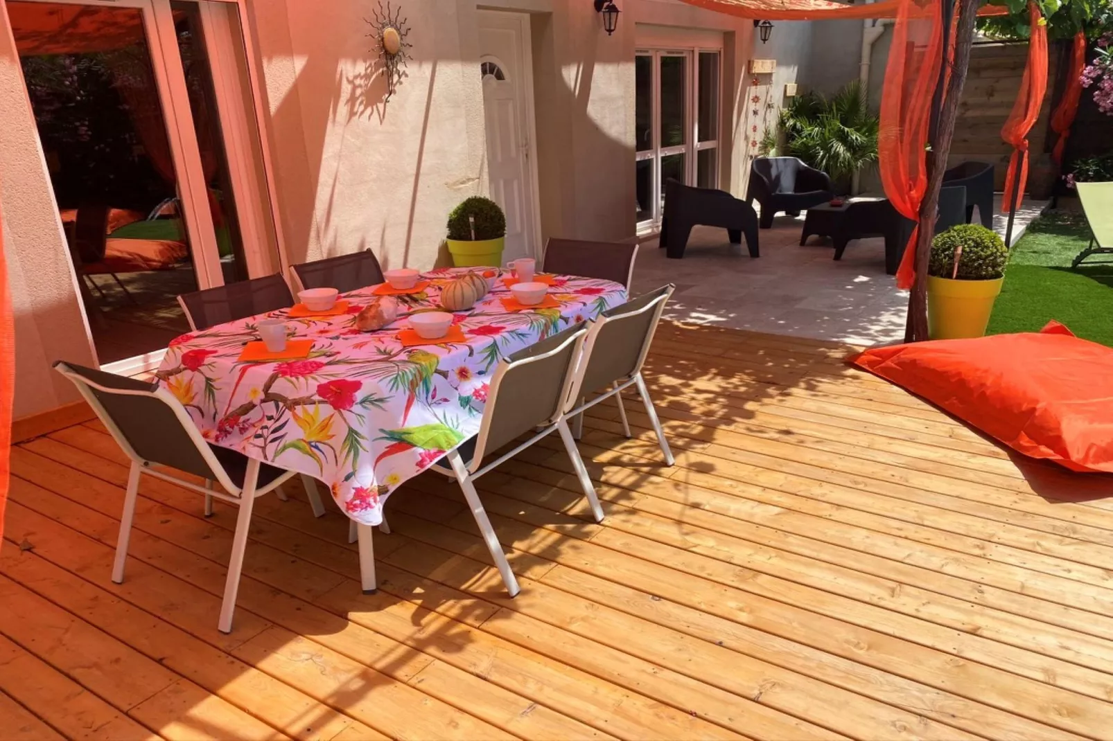 Villa La Treille-Terrasbalkon