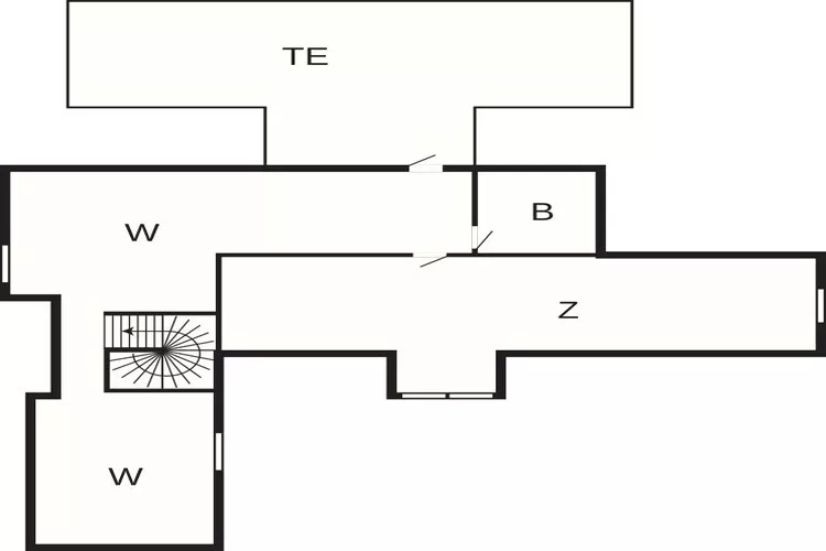 5 sterren vakantie huis in Pandrup-Plattegrond