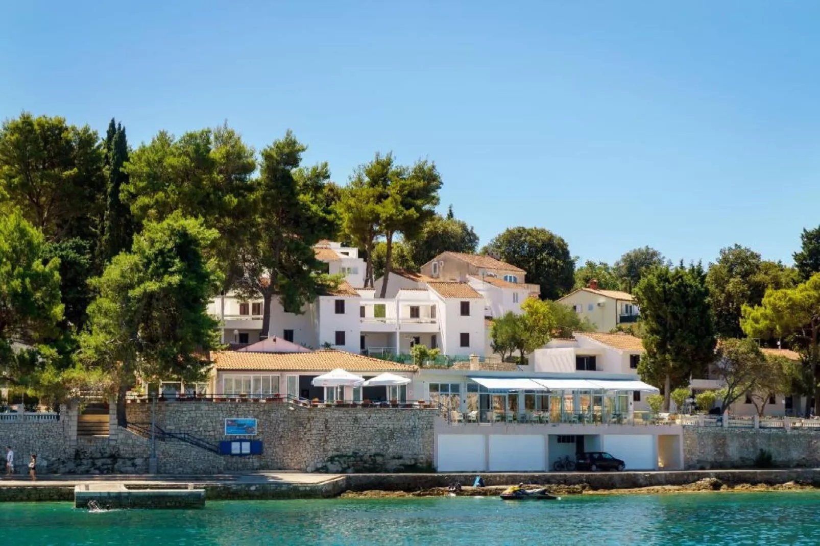 Lumbarda Resort Apartments - Superior Two-Bedroom Apartment with Sea View (SUPERIOR 2B2B ) A7-Buitenlucht