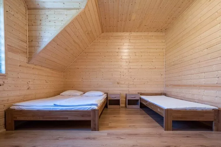 Piętrowe domki wakacyjne w Pleśnej-Slaapkamer
