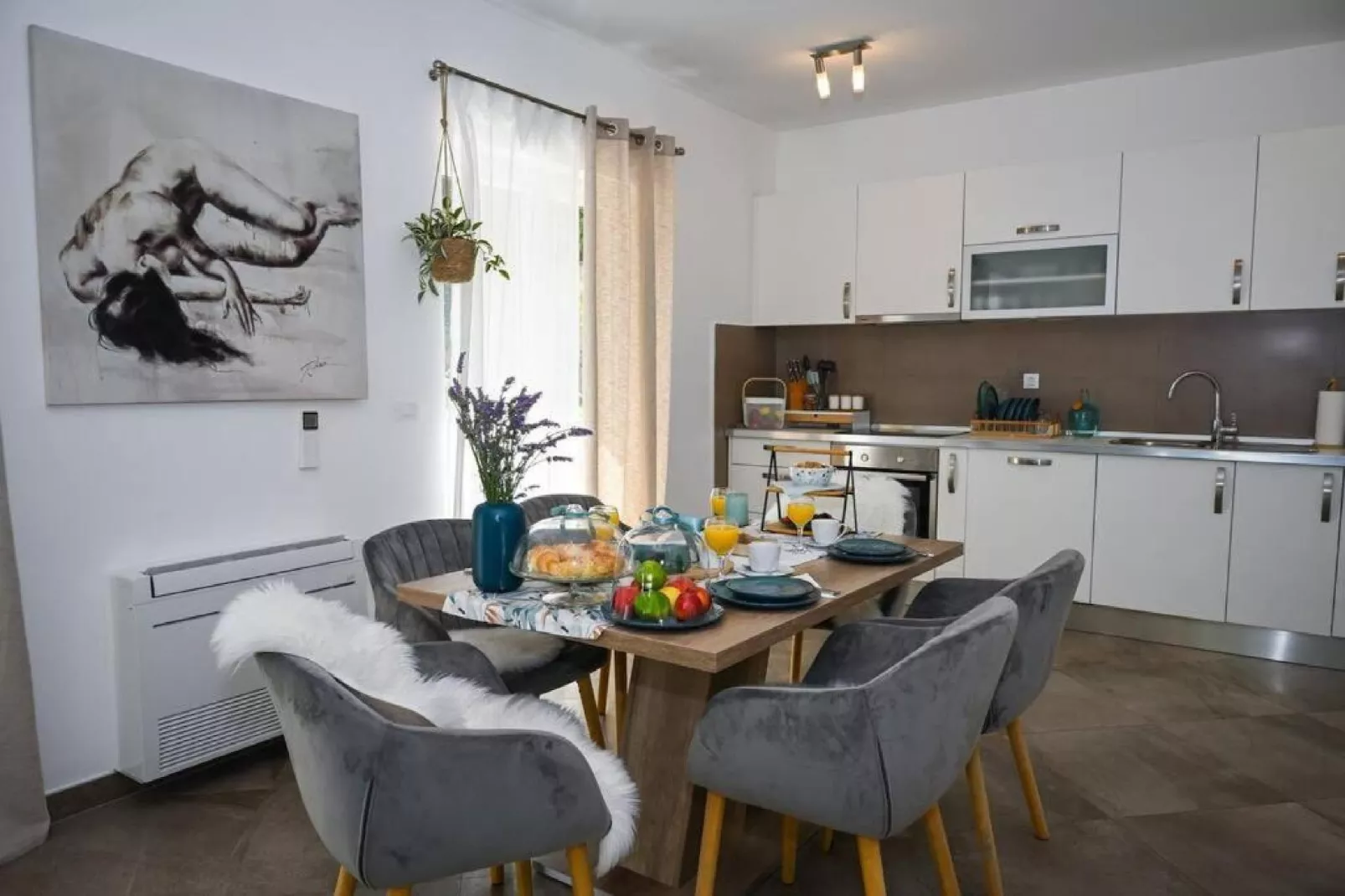 Villa Anita - Five Bedroom Villa with Swimming pool-Keuken