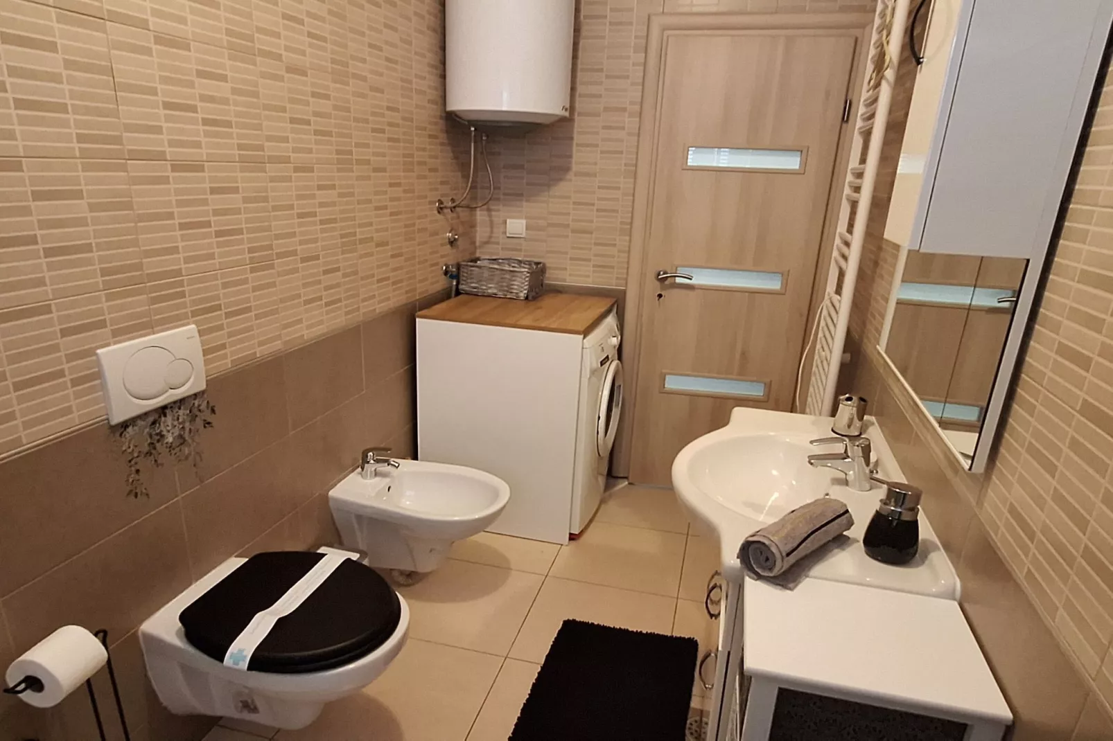 Belisima Delux - One Bedroom Apartment  With Sea View-Badkamer