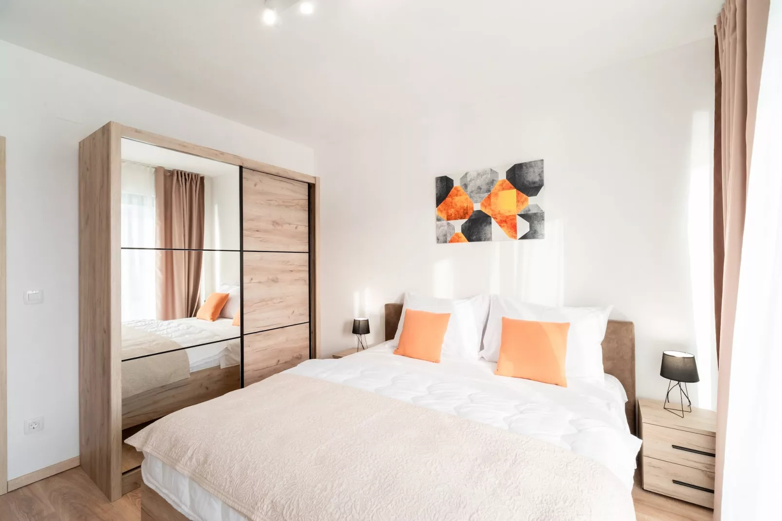 Apartments & Rooms Fisherman's Luck - Two-Bedroom Apartment with Terrace and Sea View-Slaapkamer