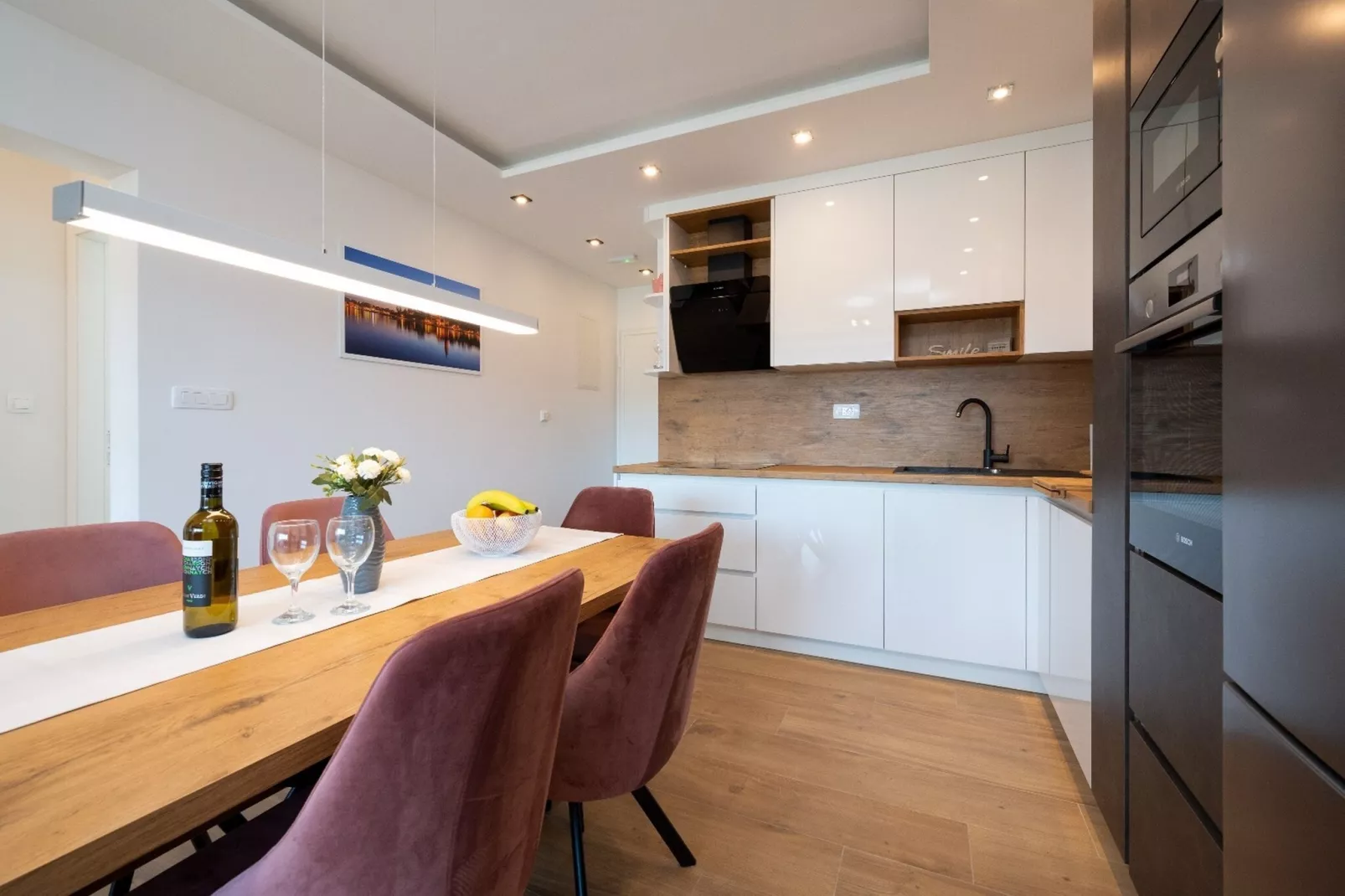 Exquisite and Stylish Apartment Trogir - Two Bedroom  Apartment with Terrace-Keuken