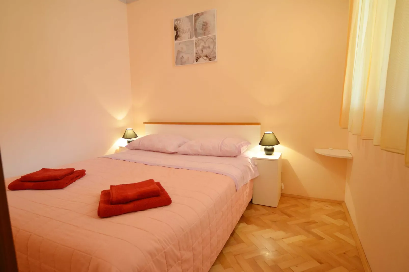 Coastal Breeze Apartment in Rovinj-Slaapkamer