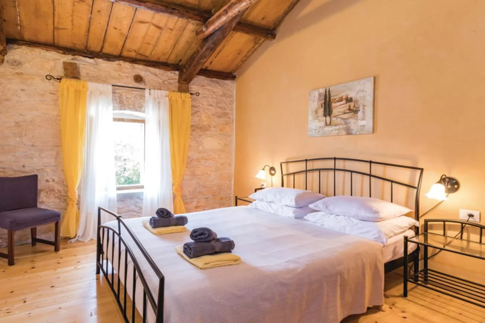 Villa Istra - Four Bedroom Villa with Private Pool-Slaapkamer