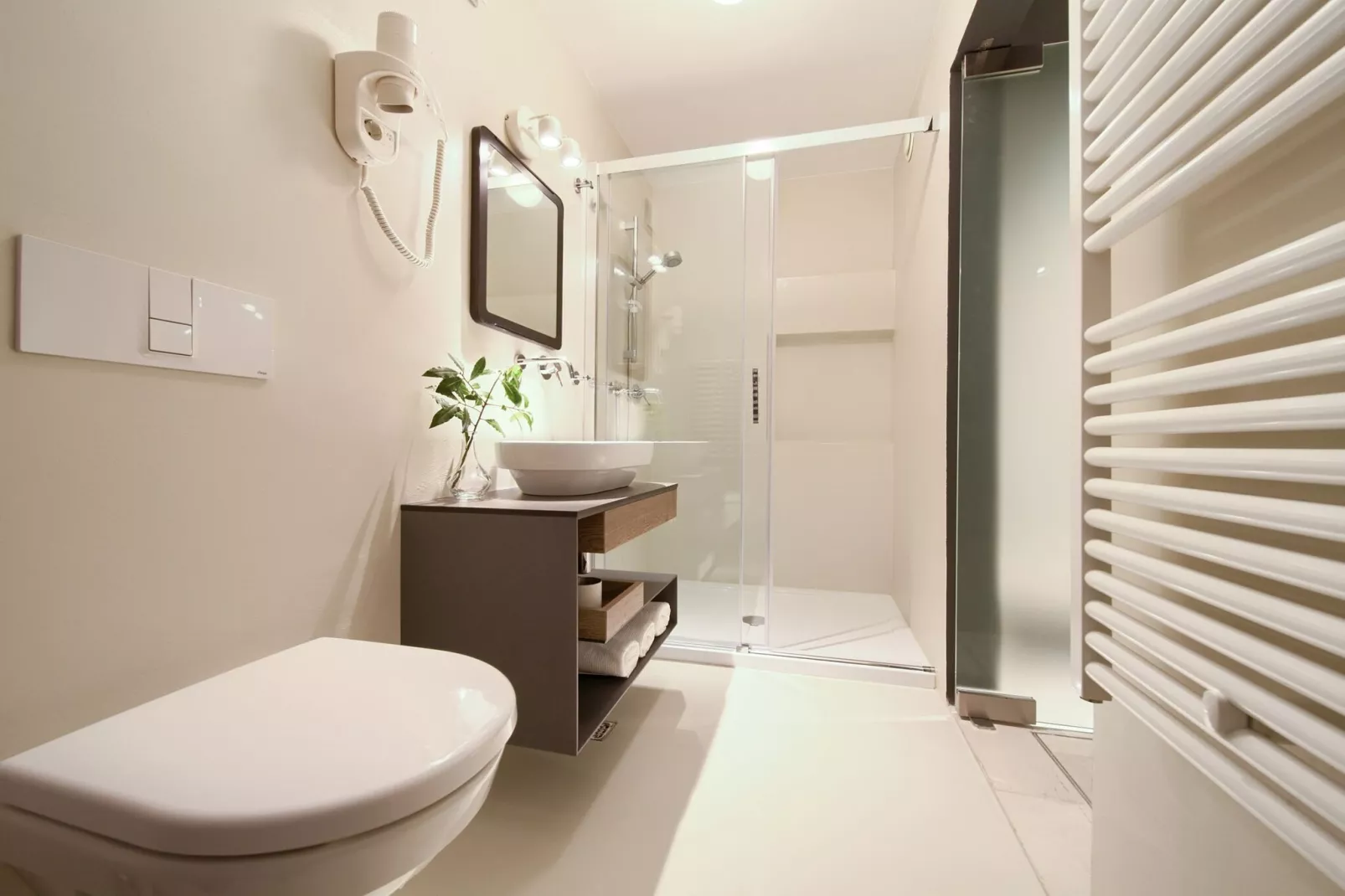 Vibrant and Elegant Downtown Krk Apartments - Studio Apartment (owner 1)-Badkamer