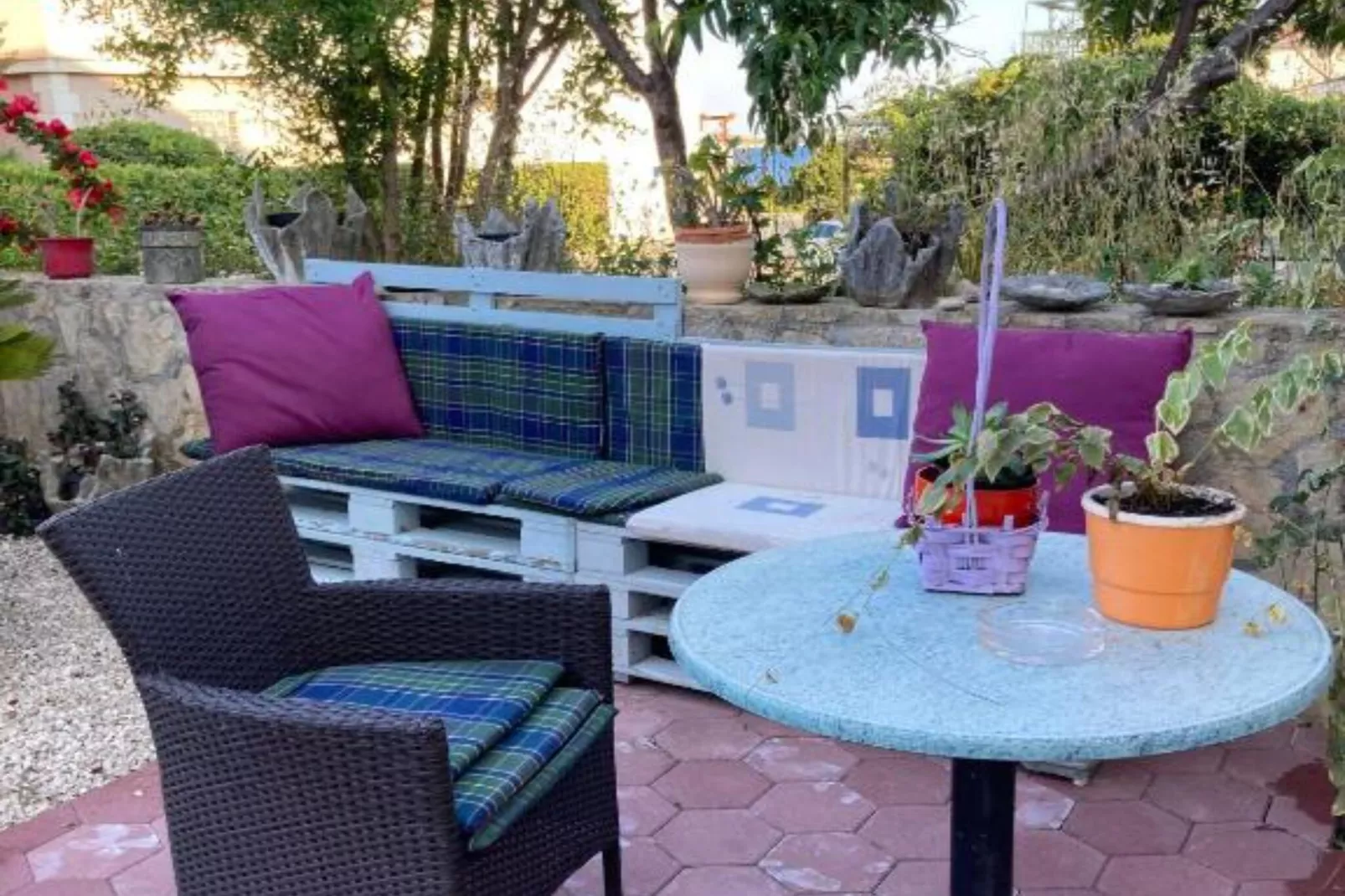 Apartments Jukica - Three Bedroom Apartment With Sea View-Terrasbalkon