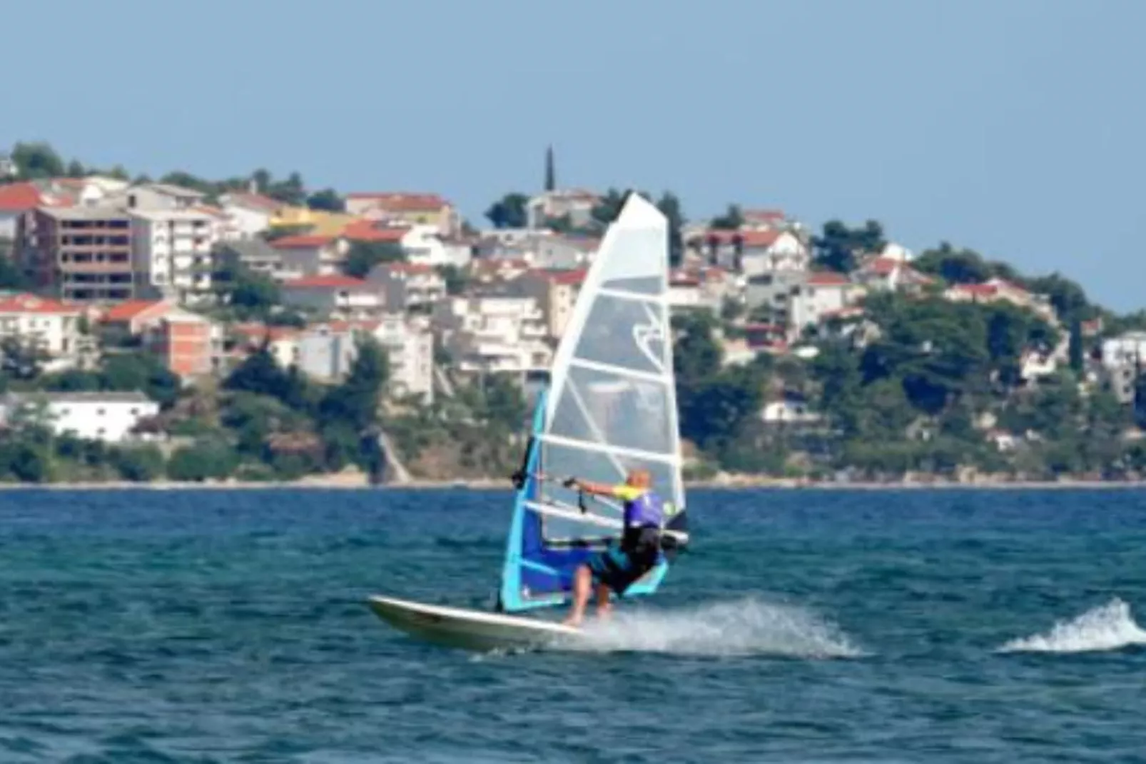 Apartmani Villa Borzic - One Bedroom Apartment with Terarce and Sea View 4-Buitenlucht