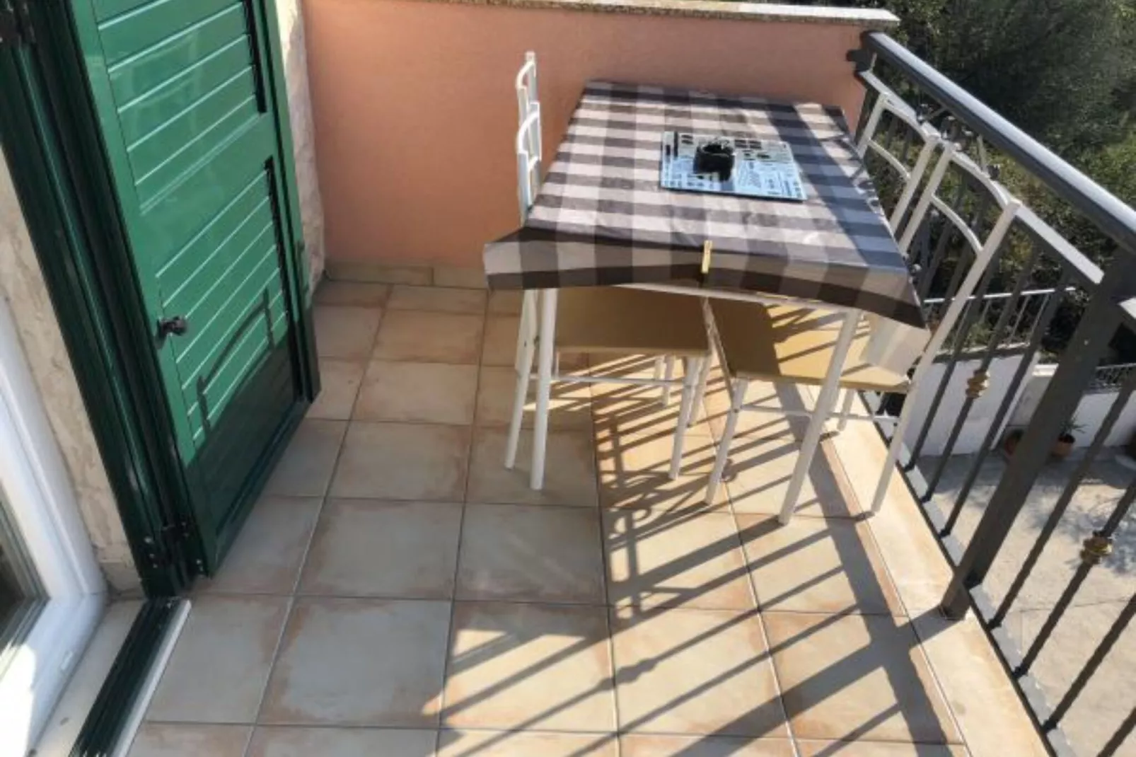 Apartmani Villa Borzic - One Bedroom Apartment with Terarce and Sea View 3-Dubrovnik-Terrasbalkon