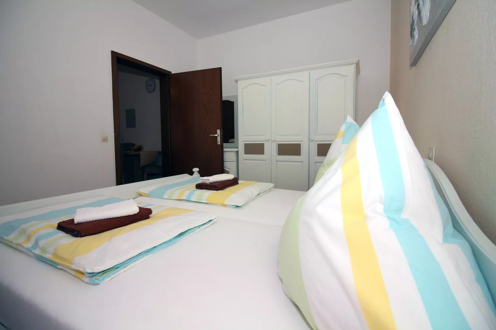 Zadar Coastal Haven - One Bedroom Apartment Ground Floor-Slaapkamer