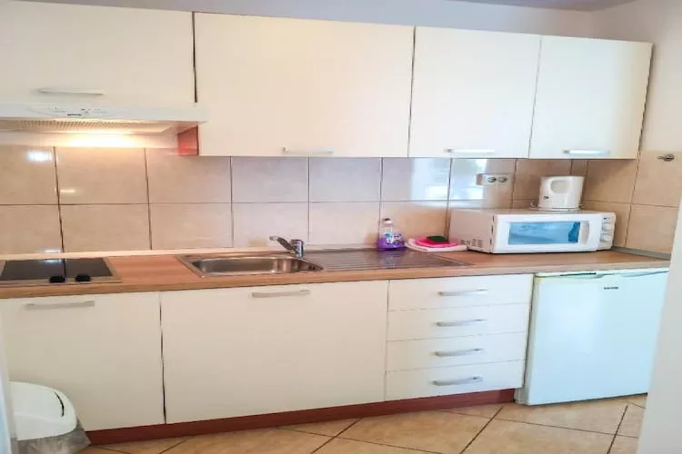 Lumbarda Resort Apartments -Comfort One Bedroom Apartment  E8-Keuken