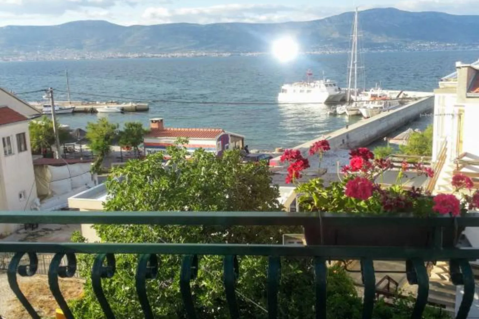 Apartments Silva - Two Bedroom Apartment with Balcony and Sea View-Terrasbalkon