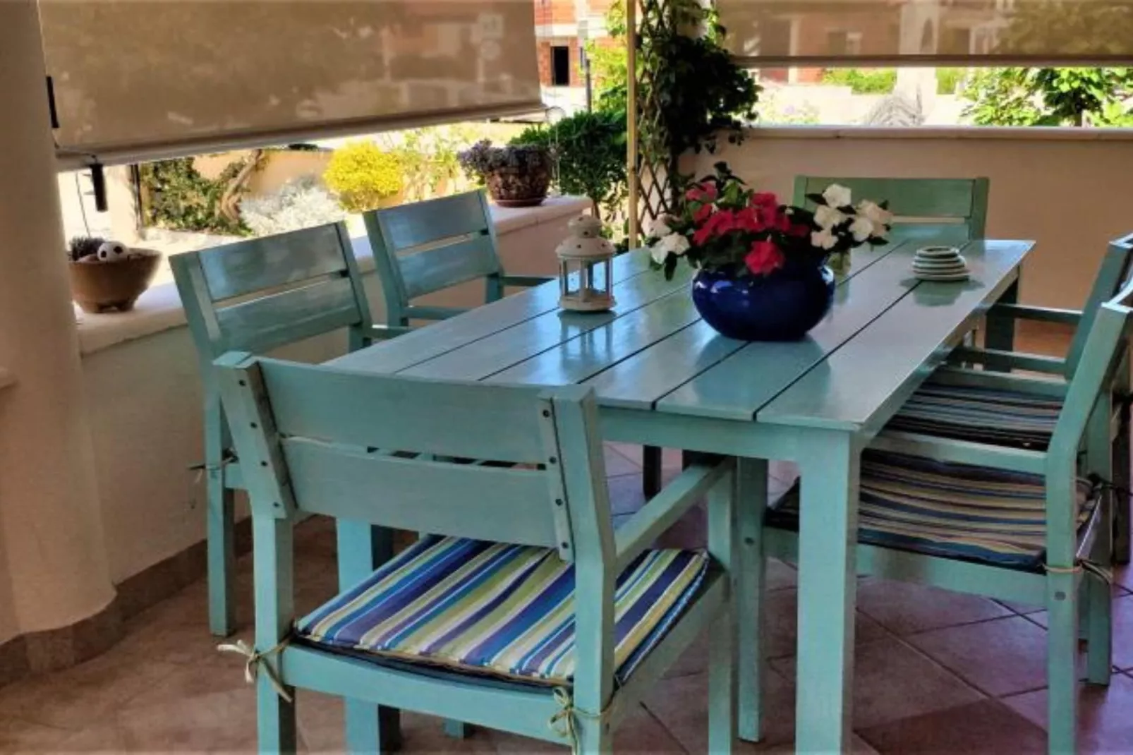 Apartments Dea & Paula - Classic Two Bedroom Apartment with Terrace-Terrasbalkon