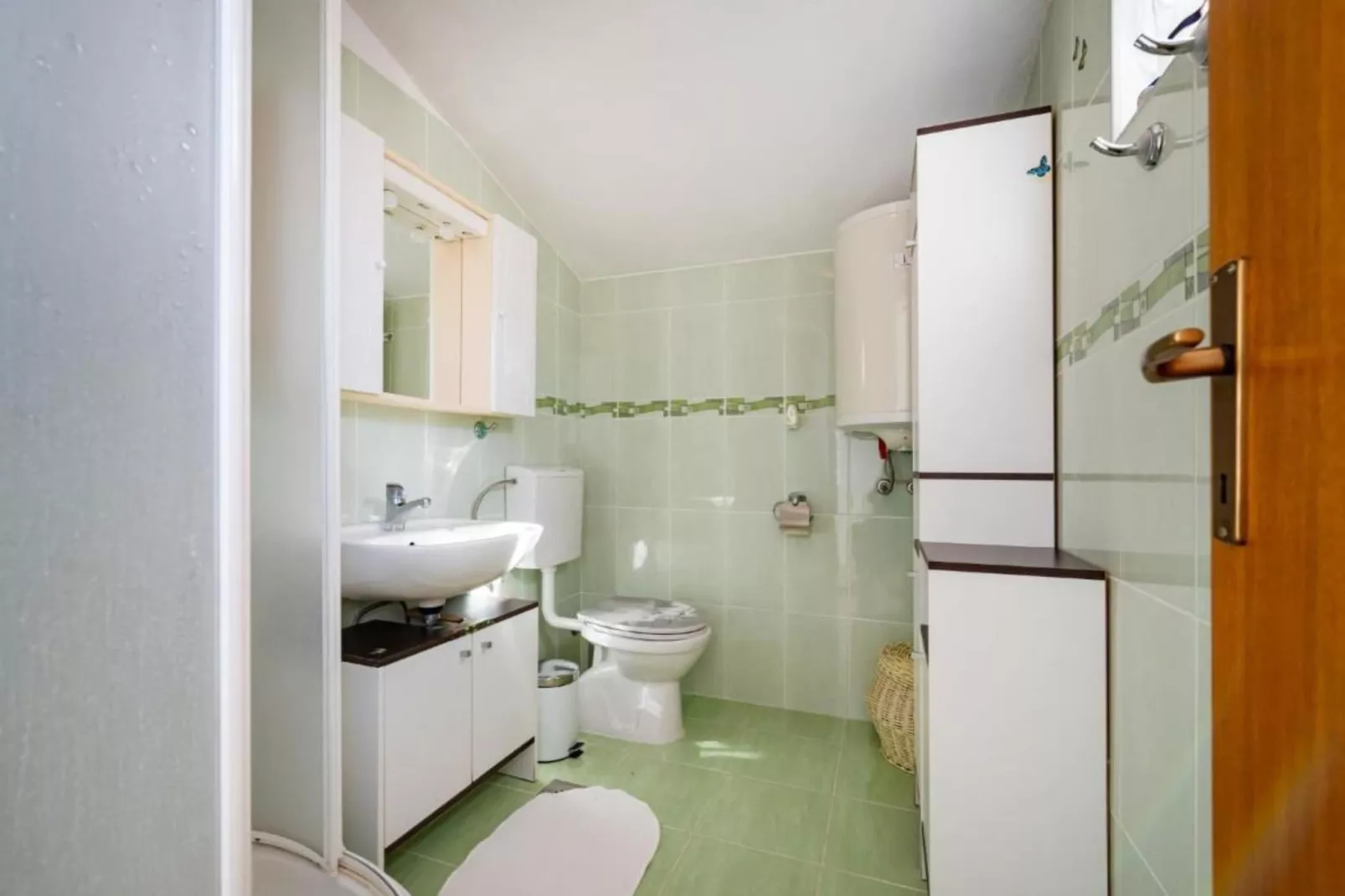 Holiday Home Rovanjska - Three Bedroom House with Sea View-Badkamer