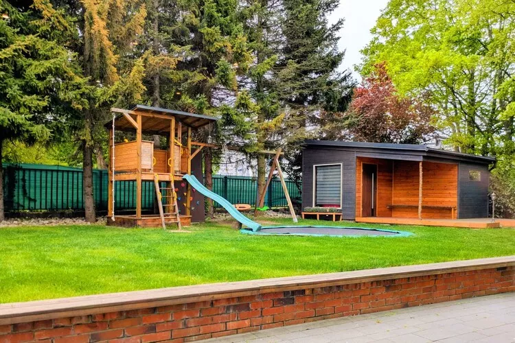 Apartament 8-osobowy Kołobrzeg-Tuinen zomer