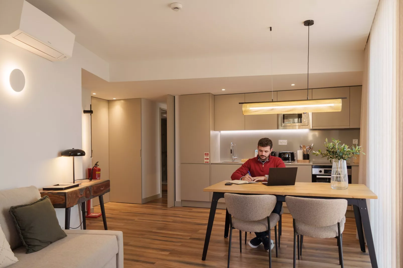 Feel Porto Firmeza Coworking & Flat 1.3-Keuken