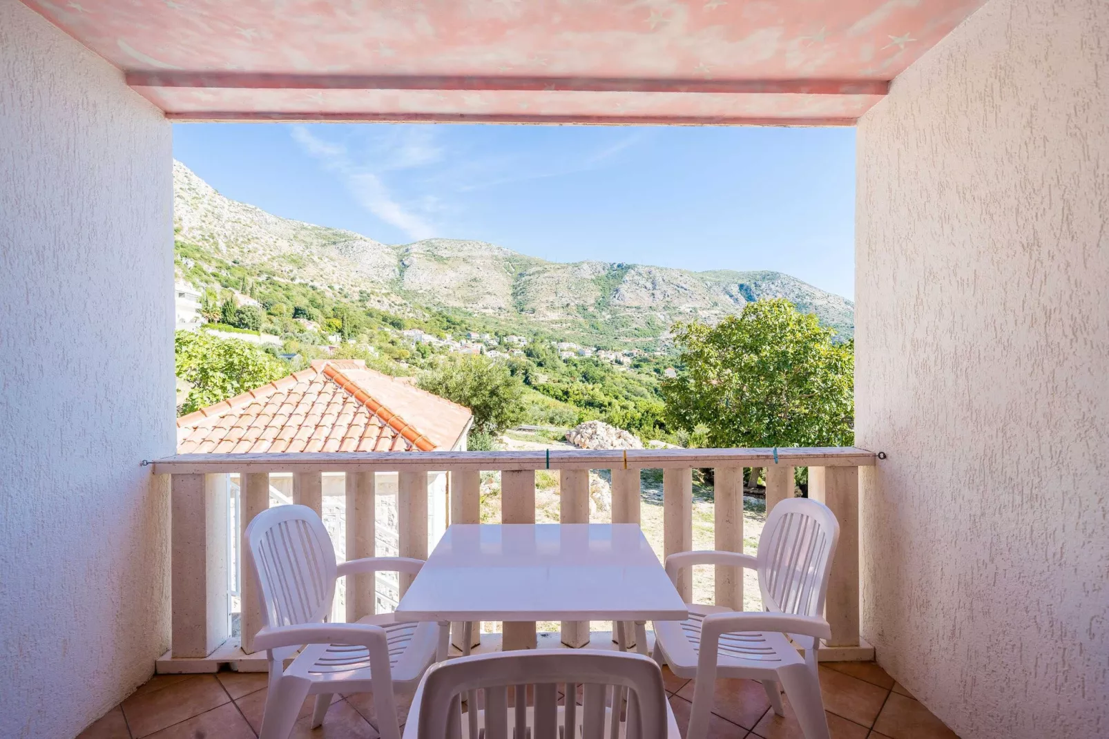 Apartments Marnic Blue Chill-Comfort One Bedroom Apartment  with Balcony and Sea View(A4)-Terrasbalkon