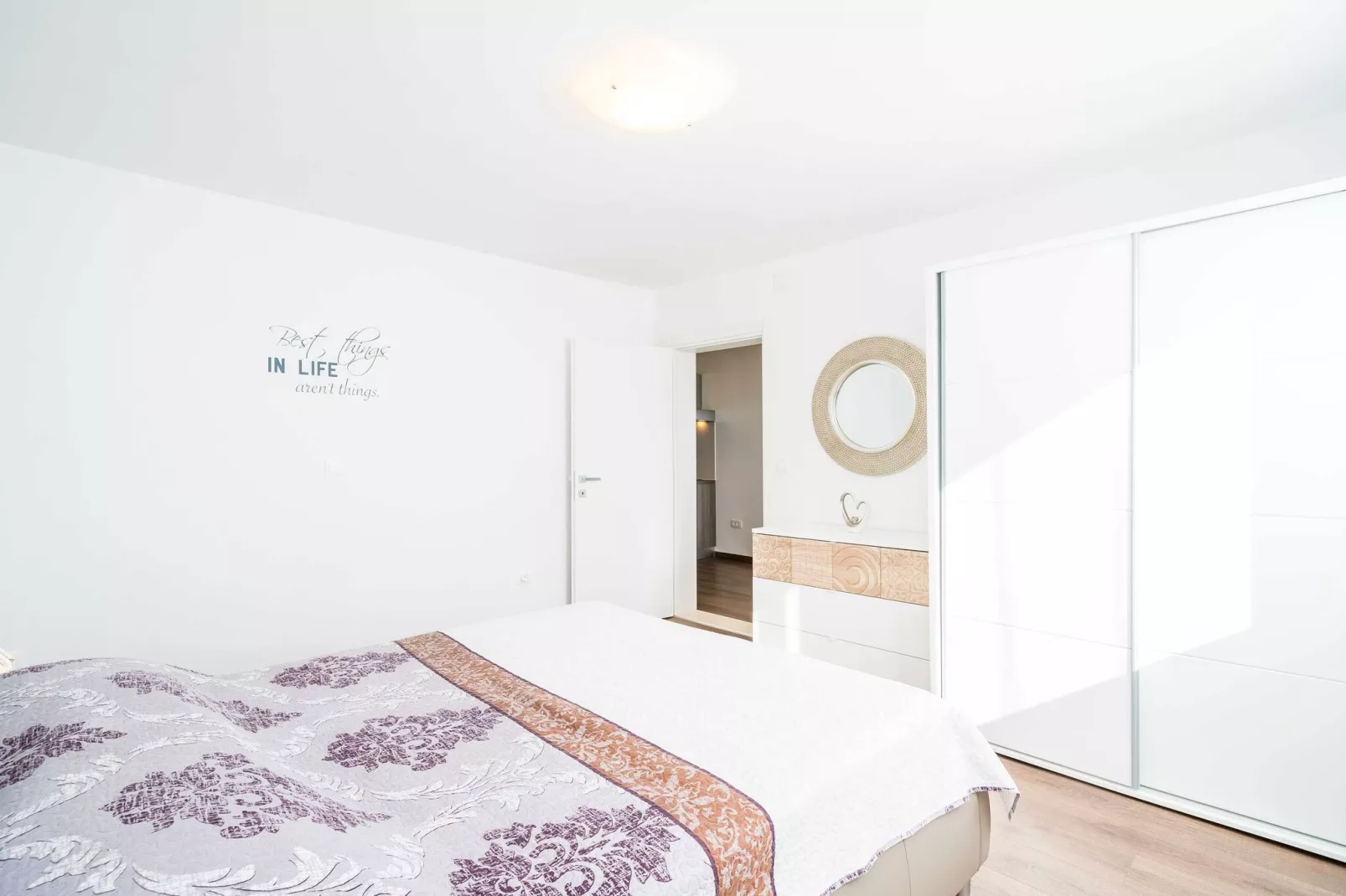 Apartments Marnic Blue Chill-One Bedroom Apartment(B)-Slaapkamer