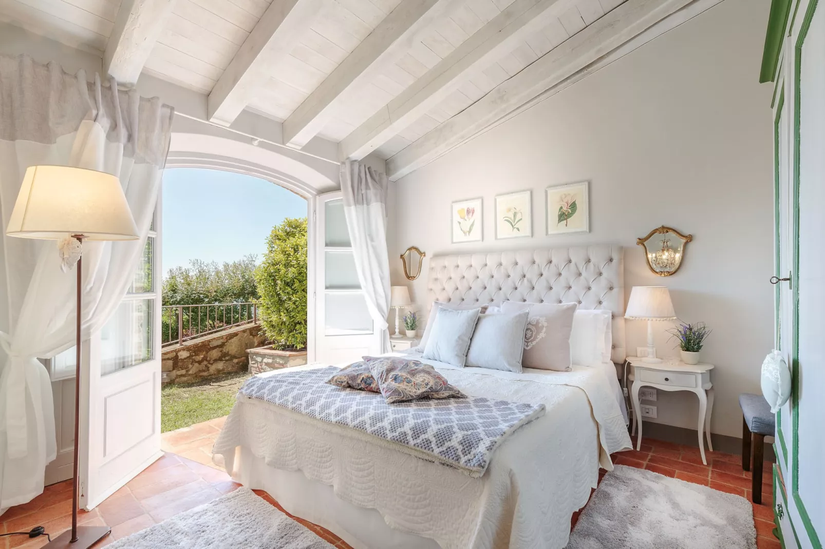 La Macina Farmhouse-Slaapkamer