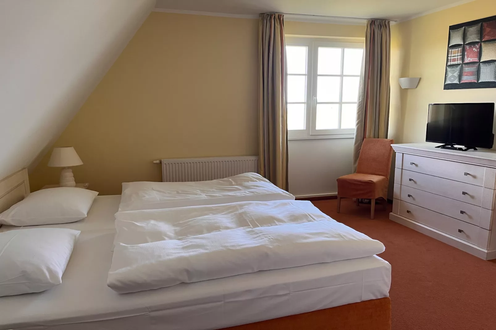 Dünenhaus - Strandhotel Dünenmeer-Slaapkamer
