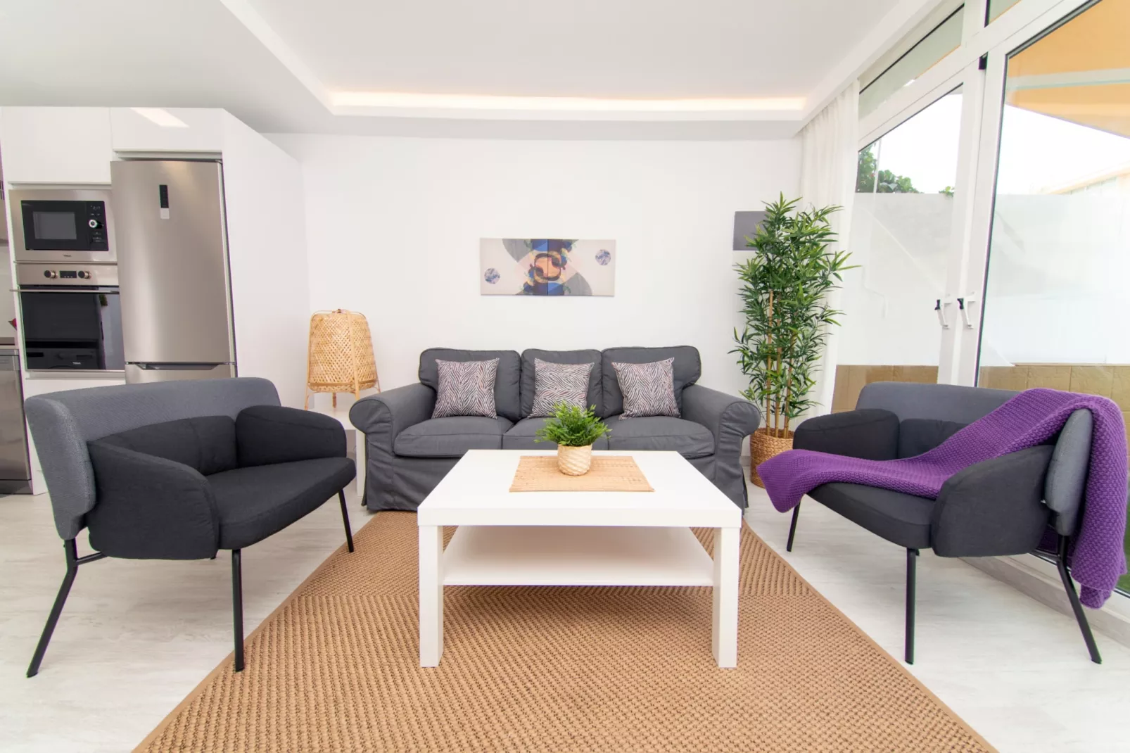 New 3BR with Great Terrace By CanariasGetaway-Woonkamer