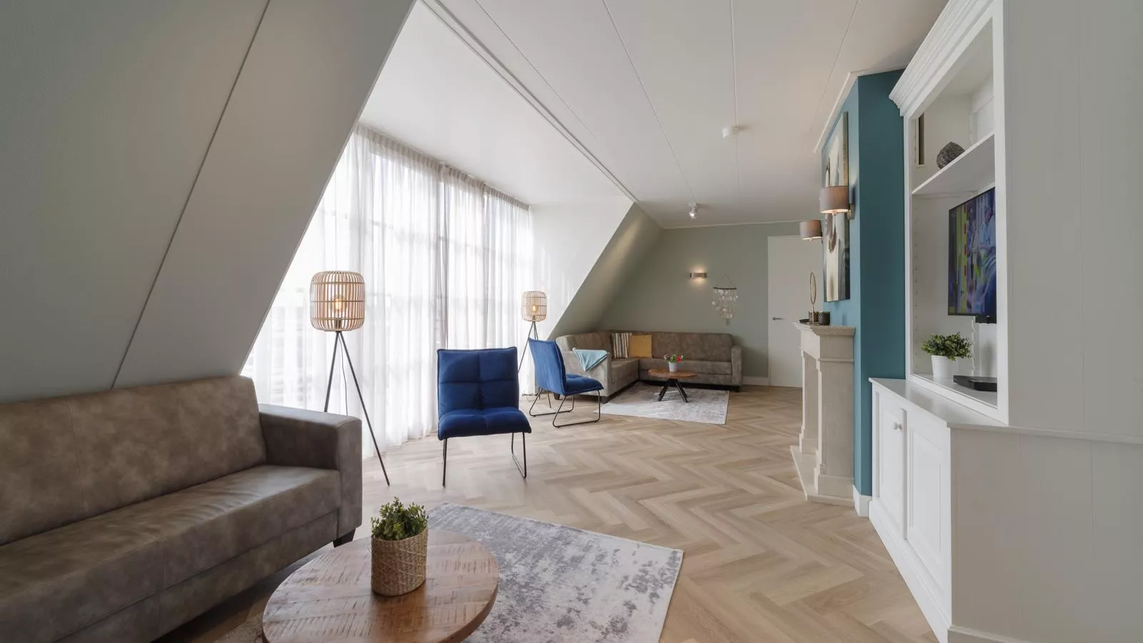 Villa Aqua de Luxe-Woonkamer