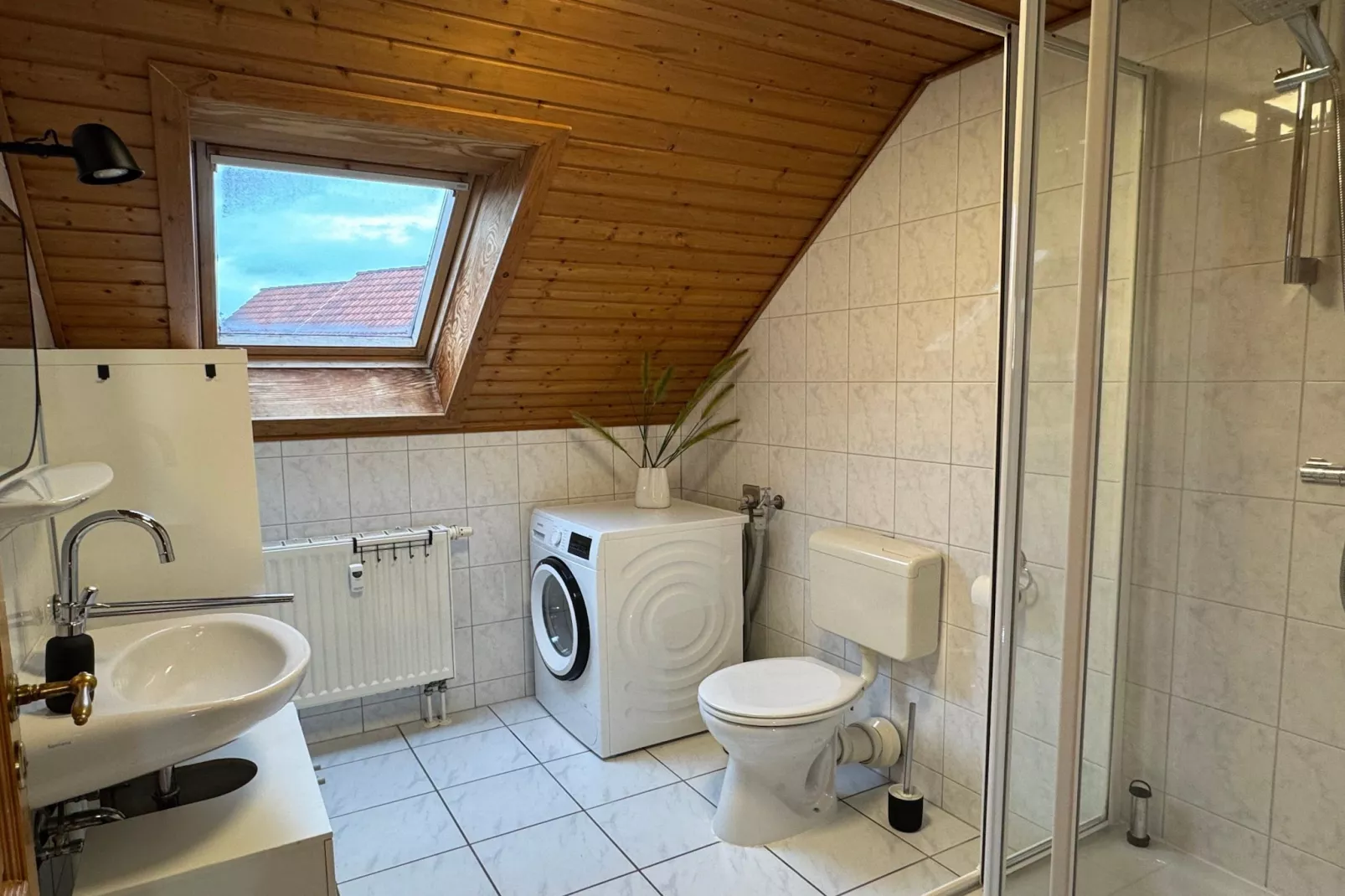 Ferienhaus in Hasselfelde - Haus 40 Blauvogel-Badkamer