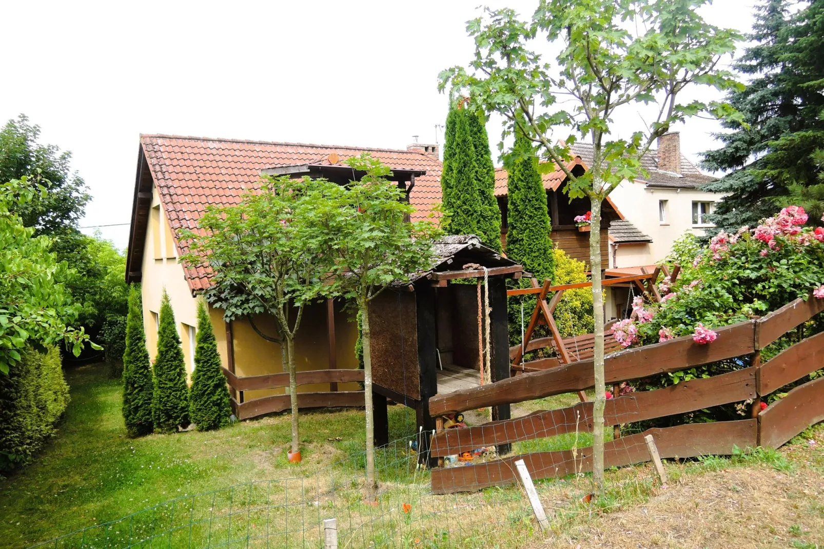 Pokój 2 osobowy nr 6 - widok na Zalew-Buitenkant zomer