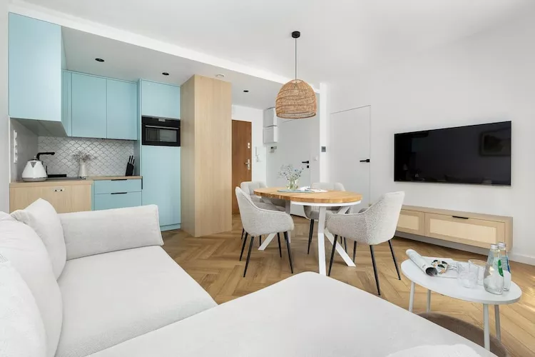 Apartament Pałacowa 4-4 Trzęsacz-Woonkamer