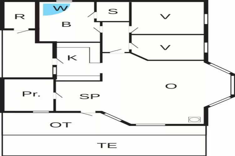 Luxe kust toevluchtsoord -- By Traum Ferienwohnungen-Plattegrond