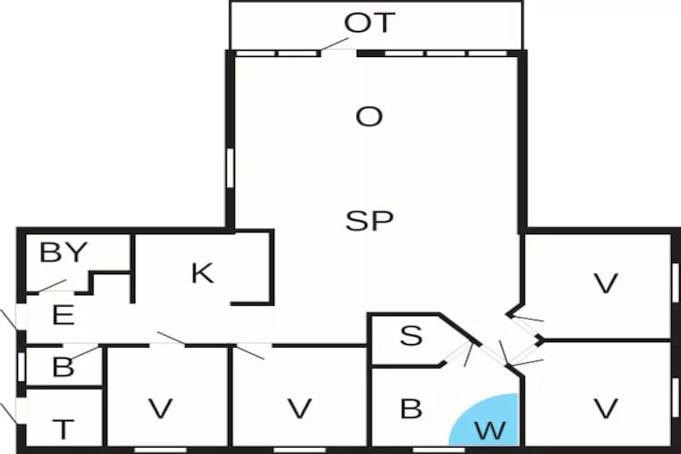 8 persoons vakantie huis in Oksbøl-By Traum-Plattegrond