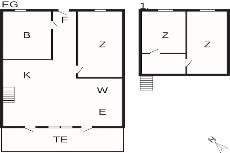 6 persoons vakantie huis in Vestervig-By Traum-Plattegrond