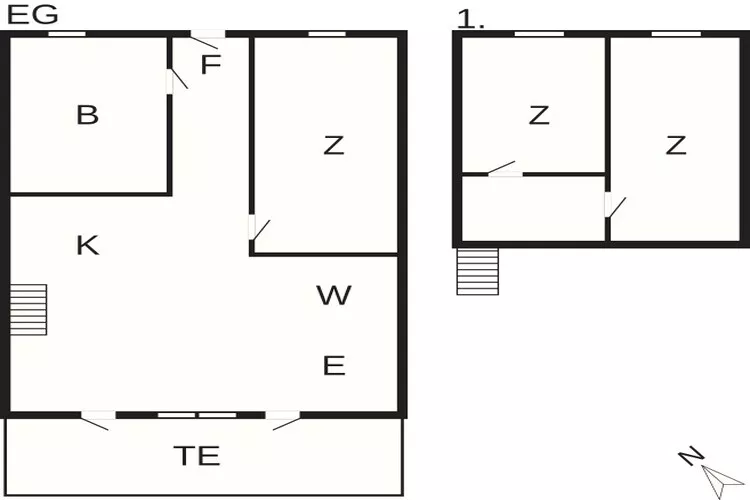 6 persoons vakantie huis in Vestervig-By Traum-Plattegrond