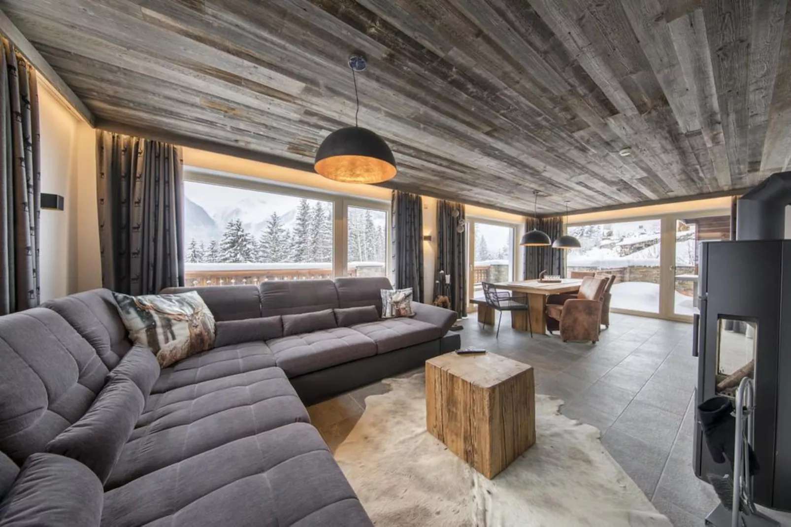 Nationalpark Chalet Hohes Aderl-Woonkamer