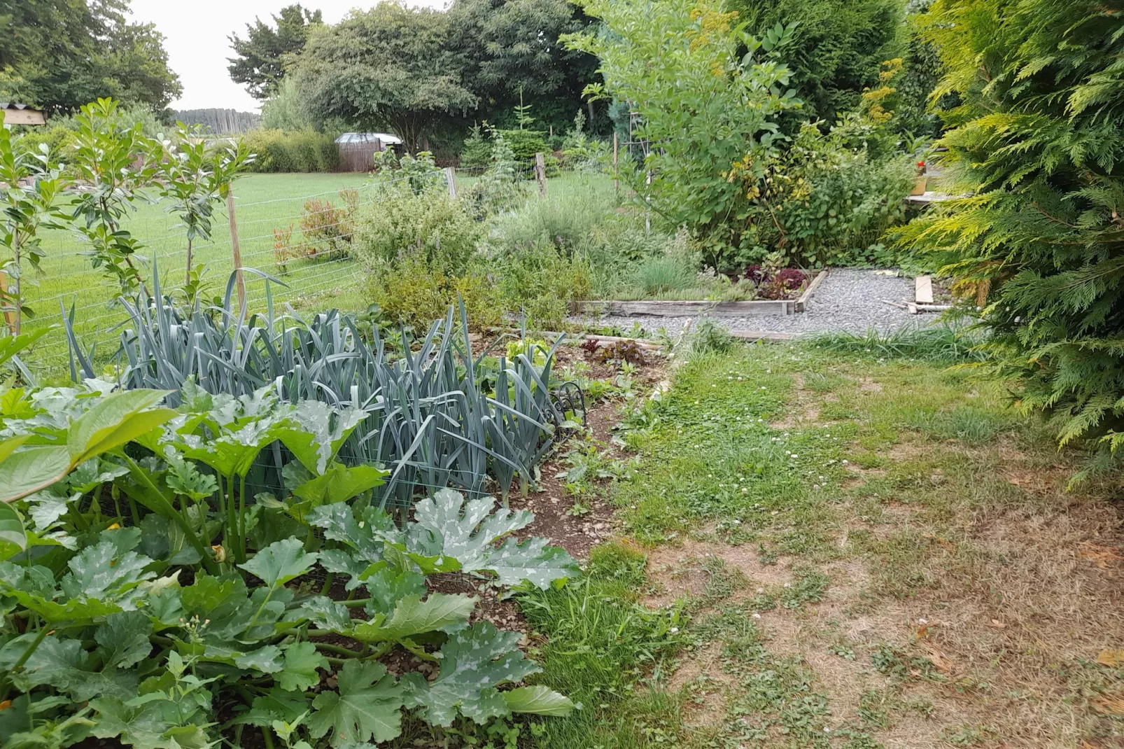 Le Domaine des Arts-Tuinen zomer