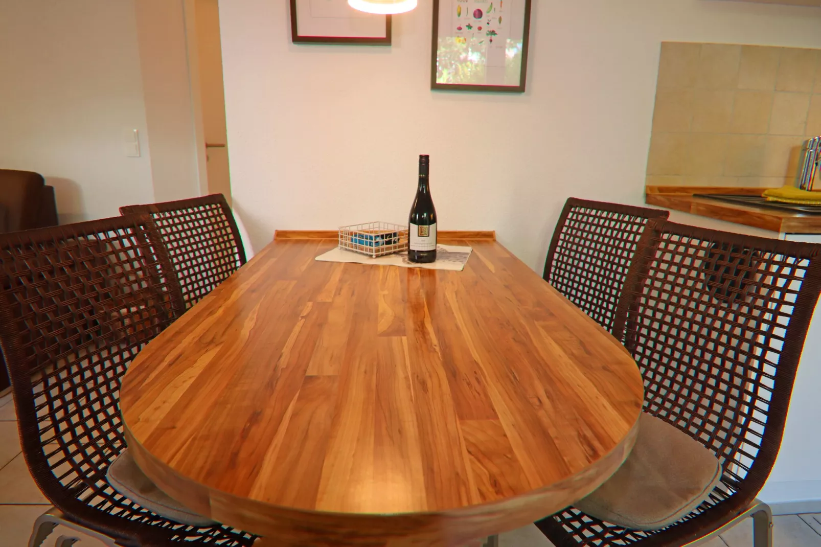 Wohlfühlen am Meer-Eetkamer